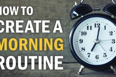 Morning routine tips for students
